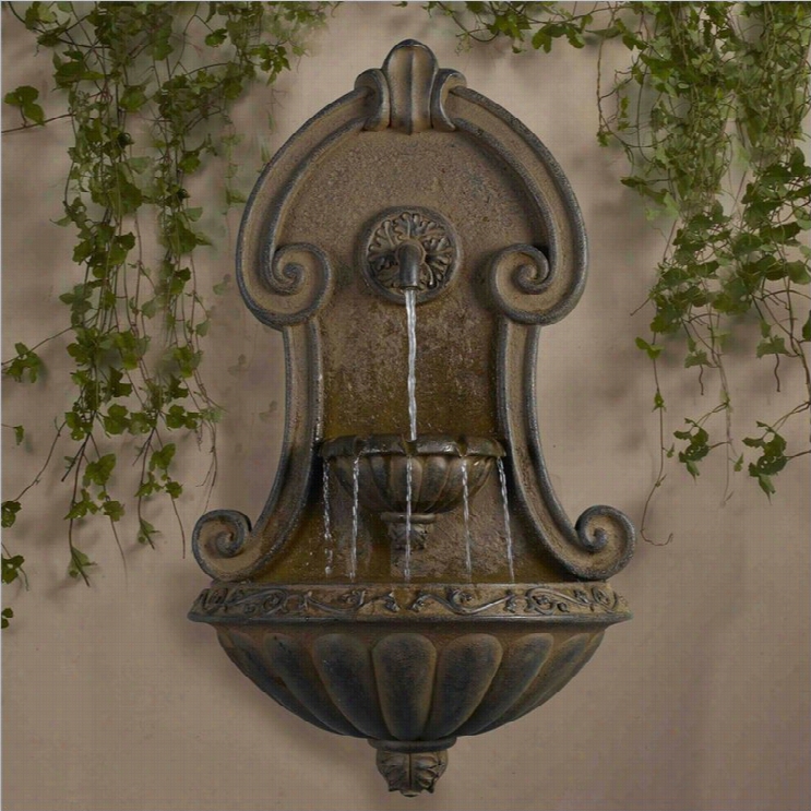 Jeco Muro Elegantte Copper Ifnish Wall Founian