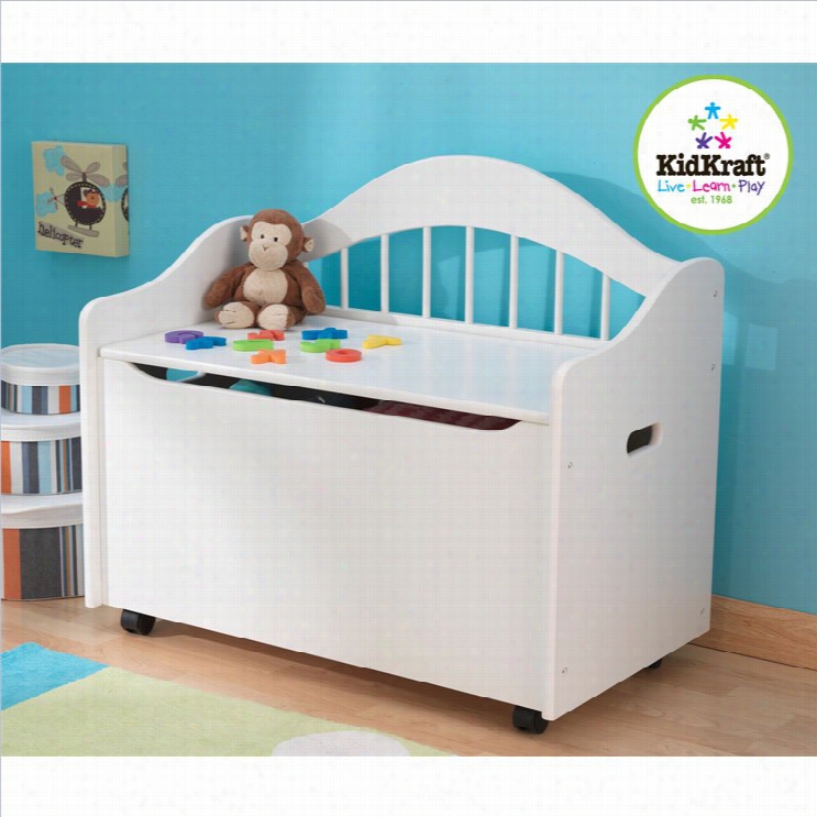 Kidkraft Limited Edition Toy Chest/bo X In White