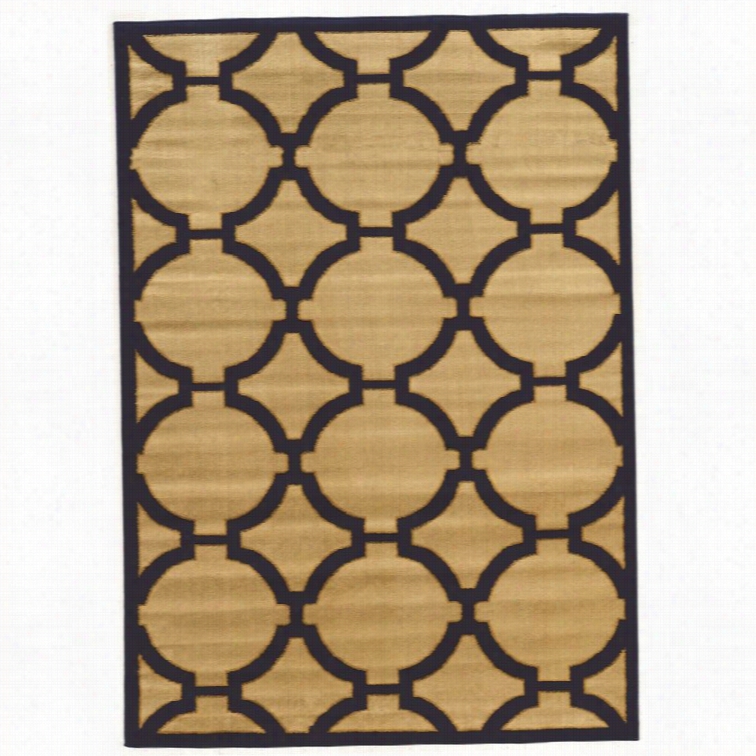 Linon Elegance 8' X 10' Rugs In Bege And Navy