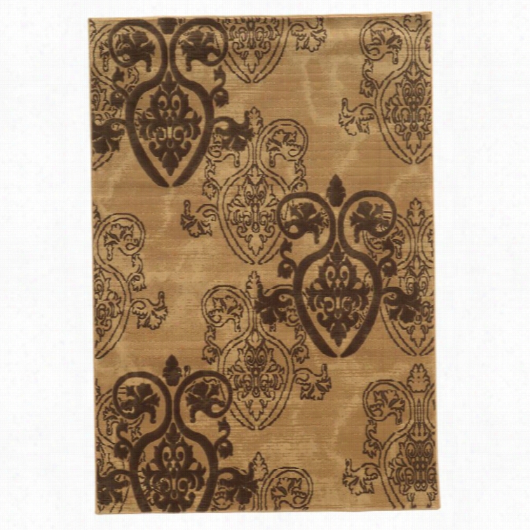 Linon Jewel 8' X 10'4 Rug In Brown