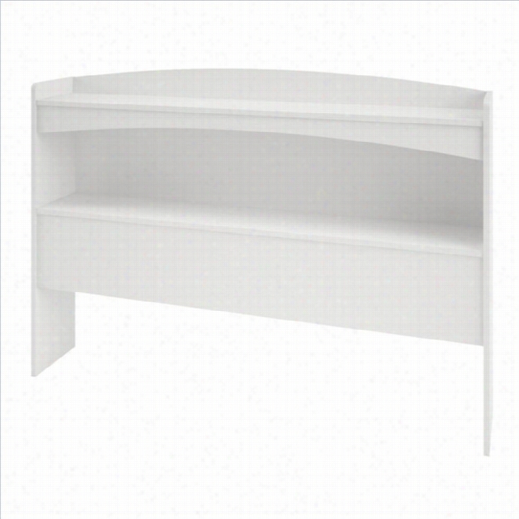 Nexera Vichy Full Size Bookcase Headboard In White