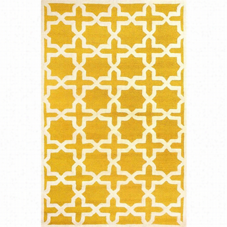 Nuloom 5' X 8' Hand Hooked Gerard Area Rug In Gold