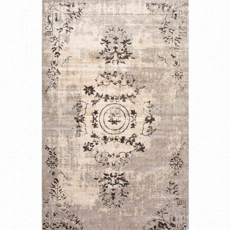 Nuloom 9'66 X 12'10 Vintage Viscose Eekmer Area Rug In Ivory