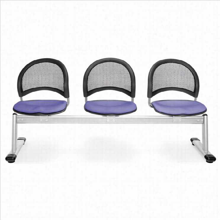 Ofm Moon 3 Beam Seating With Seats In Lavender