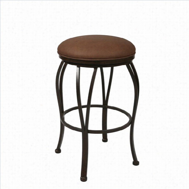 Pasel Furniture Lexington 26 Backless Rod Stoo Lin Autunm Rust