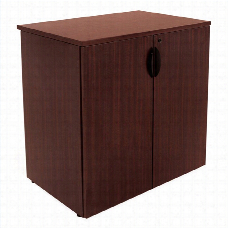Regenfy Legacy 35 Stackable Storage Cabinet In Mahogany
