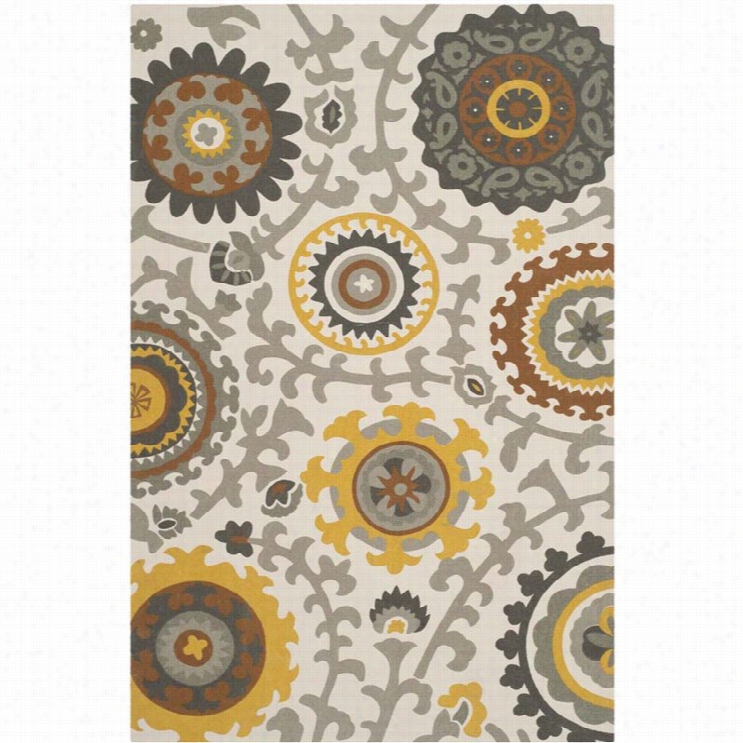 Safavieh Cedar Brook Citron Contemporary Rug - 5' X 8'