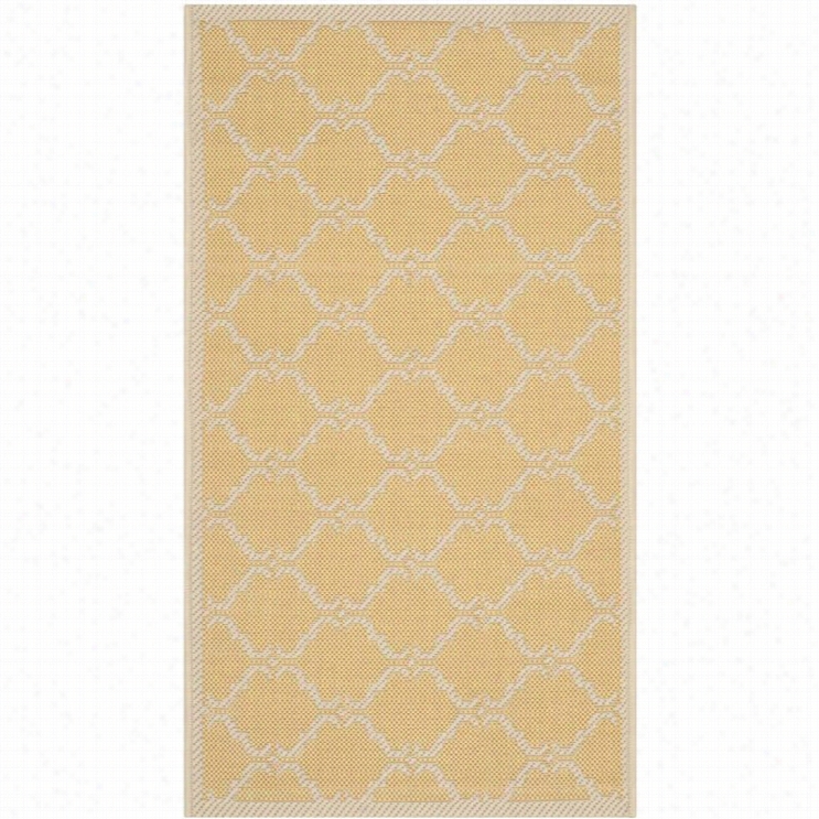 Safavieh Courtyard Yellowi Ndoor Outdooo Rug - 2' X 3'7