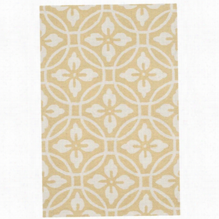 Safavieh Four Seasons Gold Indoor Outdoor Rug - 8' X 10'