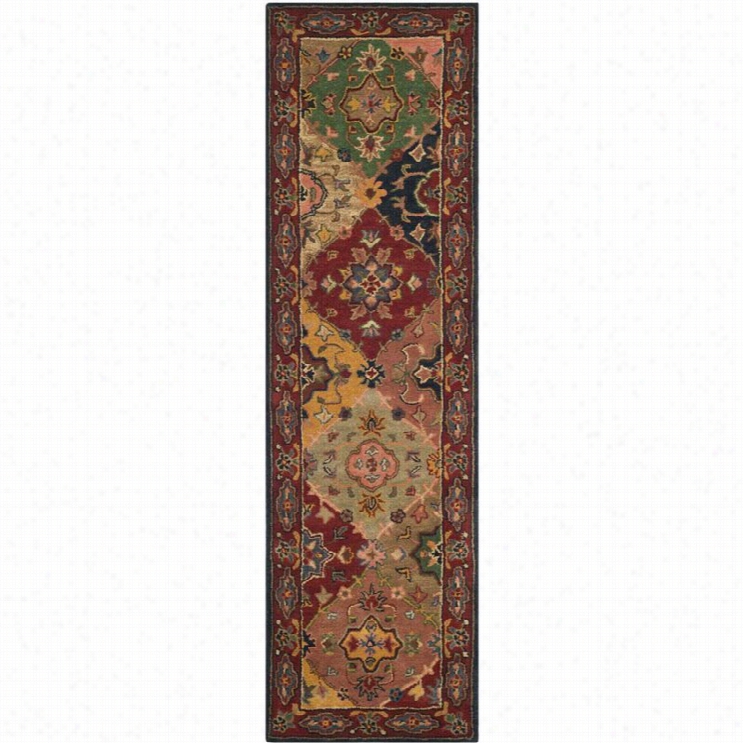 Safavieh Heritage Red Traditional Ru G - Runner 2'3 X 1'