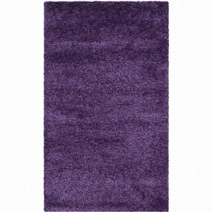 Safavieh Milan Shag Purple Shag Rug - 6' X 9'