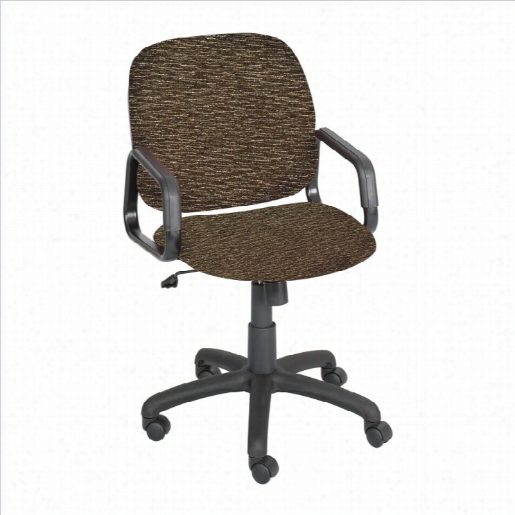 Safco Cava Urth High Back Office Chairin Brown