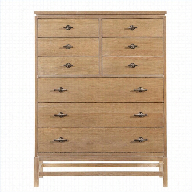 Stanley Movables Coastal Living Resort Tranquility Isle Drawer Chest In Sea Oat