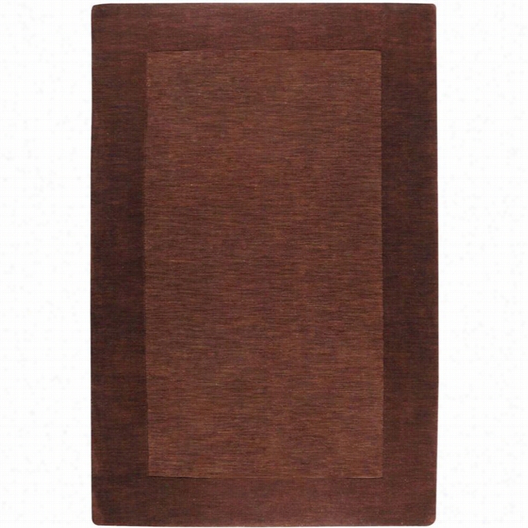 Surya Mystique 8' X 11' Hand Loomed Wool Rug In Brown