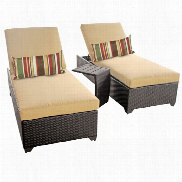 Tkc Classic 2 Wiceke Patio Lounges With Verge Tabl E In Sesae
