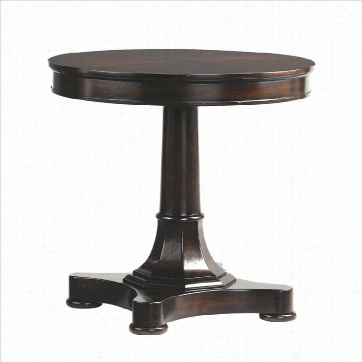 Tokmy Bahama Iland Traditions Middleton  Round Lamp Table