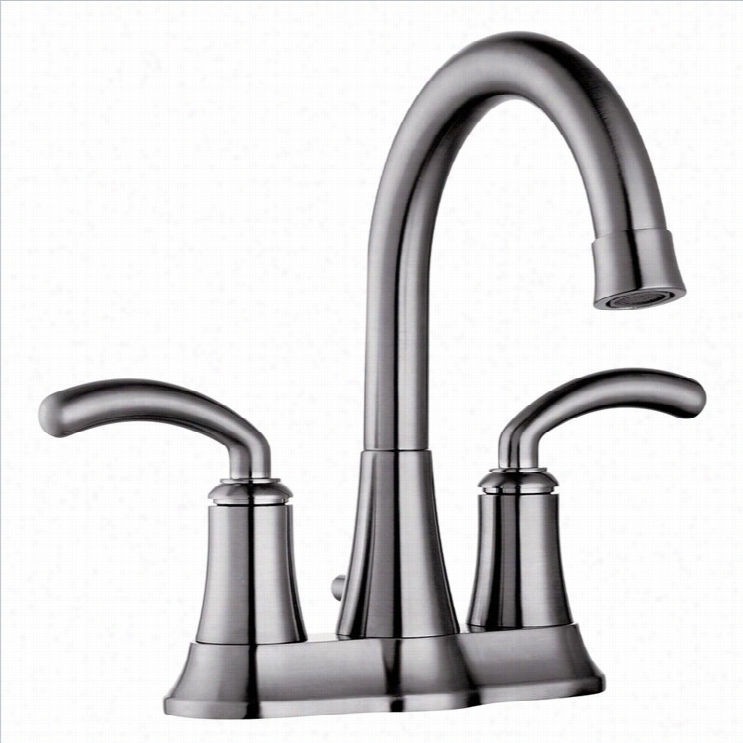 Yosemite 2-handle 4-in Ch Center Set Lavatory Faucet In Brushed Nickel