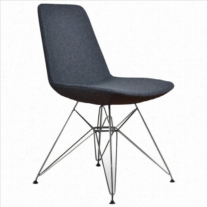Aeon Furniture Paris-3 Dining Chair I N Gray (set Of 2)