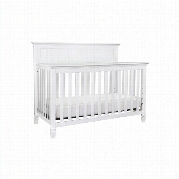 Davinci Perse 4-in-1 Conve Rtbile Crib In White