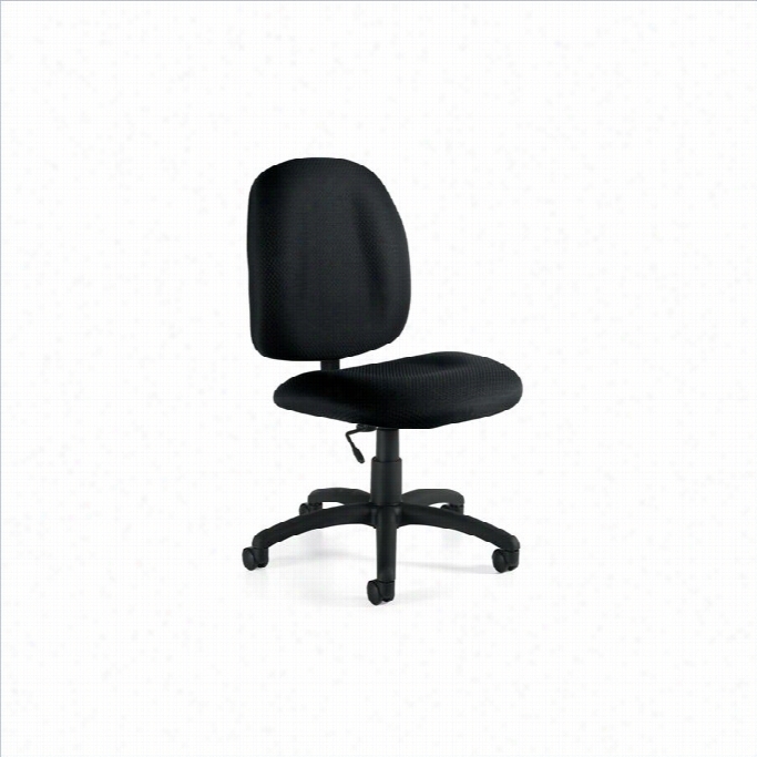 Offices To Go Armlses Tskoffice Chair In Black