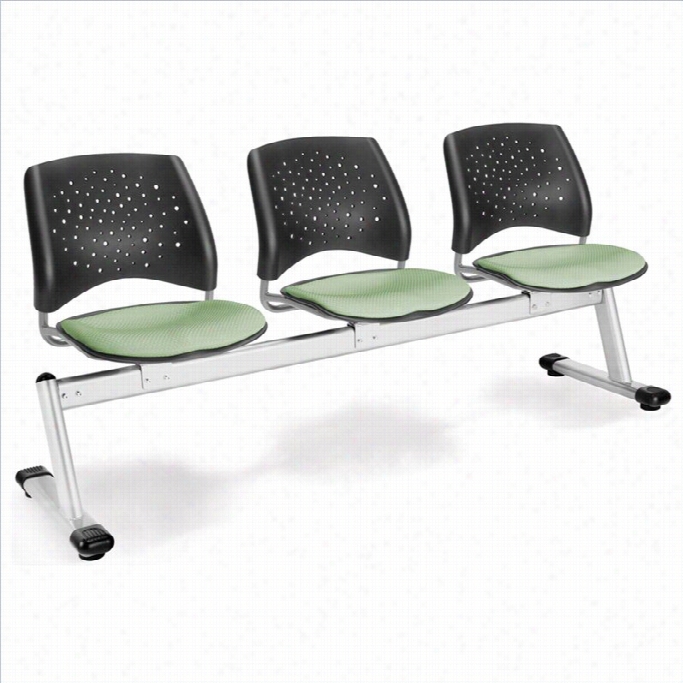 Ofm Star 3 Beam Sea Tinb With Seats In Sage Green