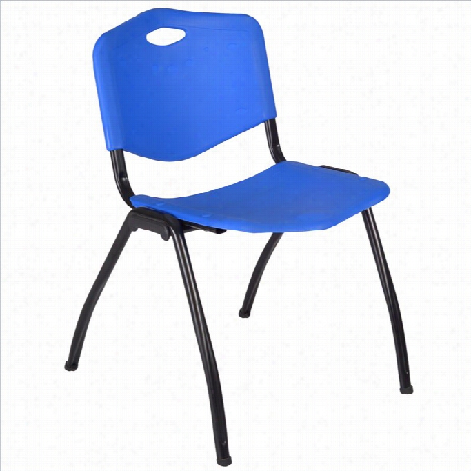 Regency M Stack Stacking Chair In Blue (se Tof 4)