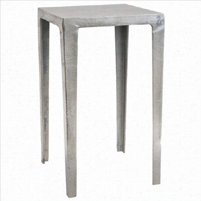 Renwil Sachie I Edcorative Accent Table In Raw Nickel