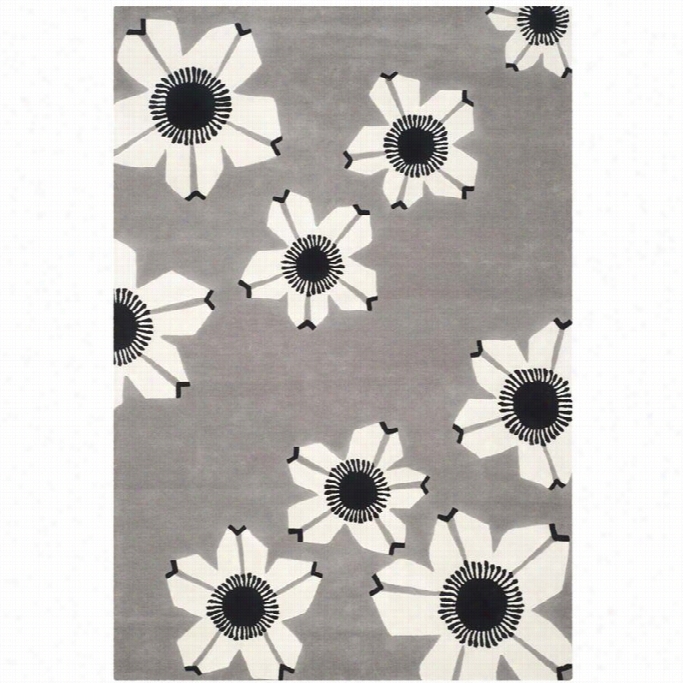 Safavieh Allre Grey Contemporary Rug - 5' X 8'