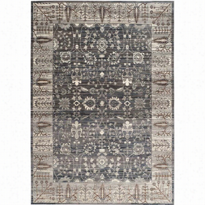 Safavieh  Valencia Dark Grey Traditional Rug - 8' X 10'