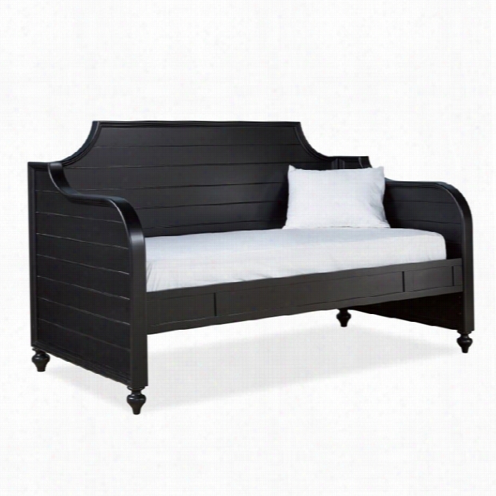 Smartstuff Black & Whife Wood Night And Day Bed In Black