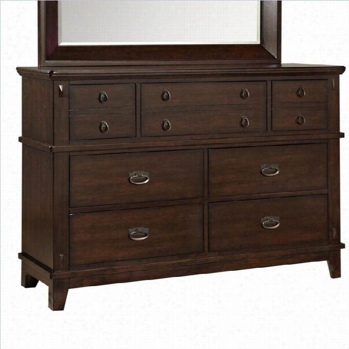 Standard Furniture Sonoma Dresser In Dark Brown