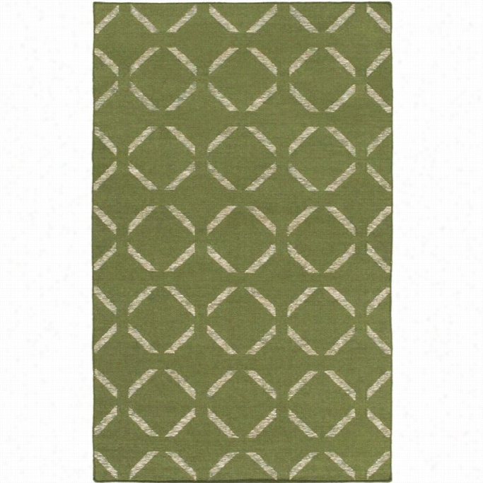 Surya Stallman 6' X 9' Hand Woven Rug In Green