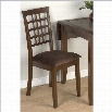 Jofran 976 Series Fabric Dining Chair in Caleb Brown (Set of 2)