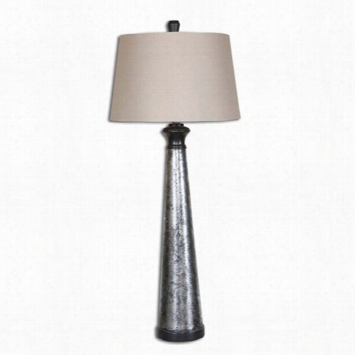 Uttermst Mustapha Di Stressed Silvver Table Lamp