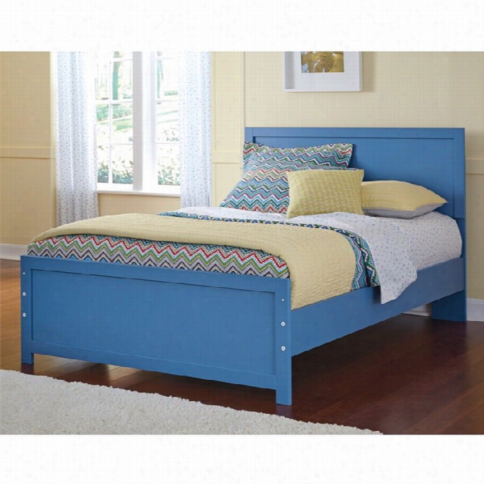 Ashley Bronilly Wood Full Panel Bed In Bblu E