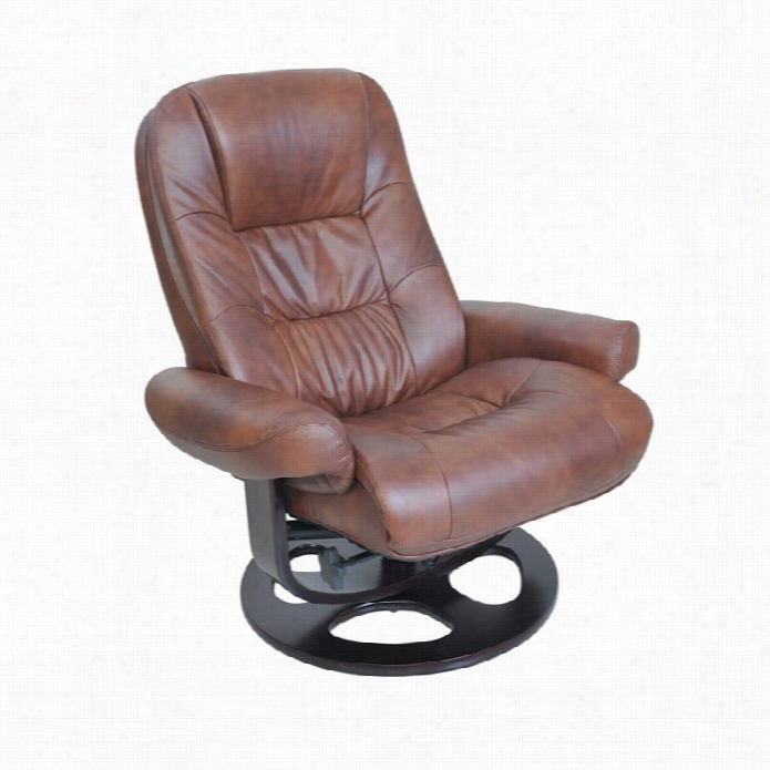 Barcalounger Jacque Ii Pedestal Recliner In Hilton Whiskey