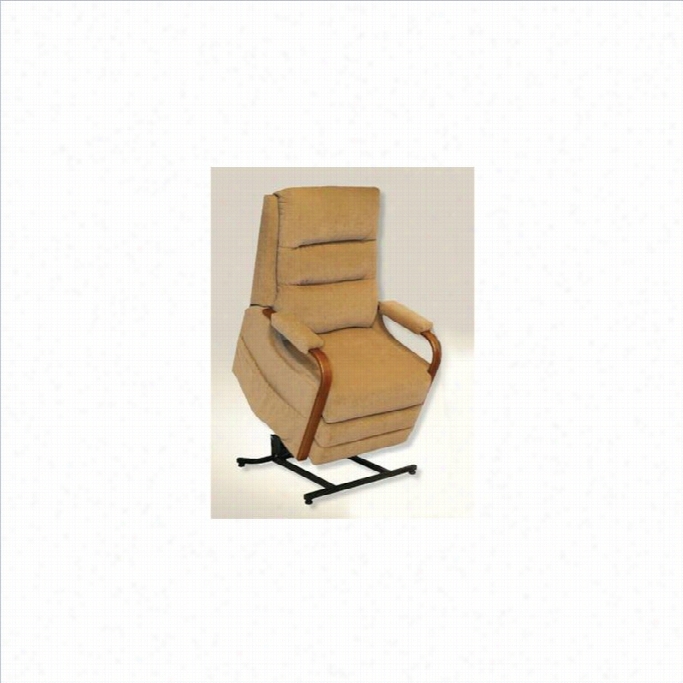 Catnapper Emerson Power Lift Quite Lay-out Recliner Chair In Tan