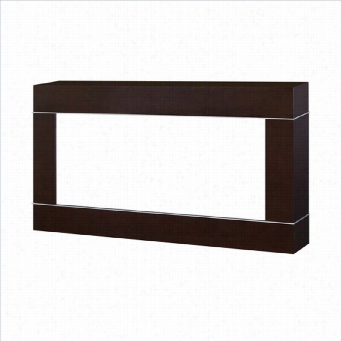 Dimplex Cohesion Wall Mount Surround In Burnished  Walnut
