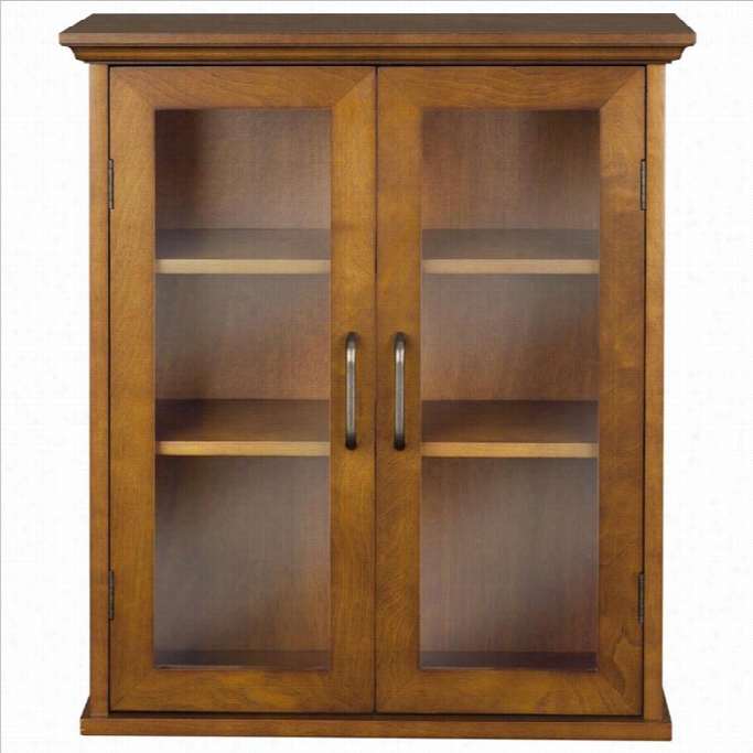 Elegant Hom E Fashions Avery  2-door Awll Collection  In Oil Oak