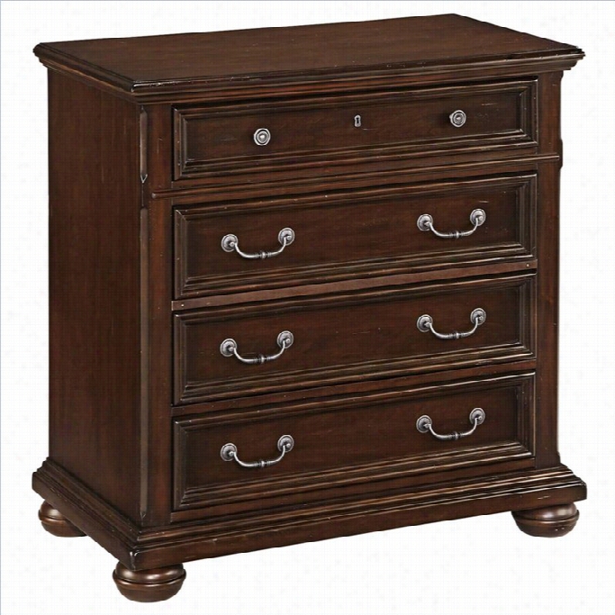 Home Styles Colonial Classic Drawer Chest In Untaught Cherry