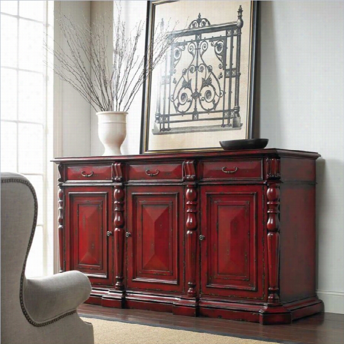 Hooker Furniture Adagio Red Credenza