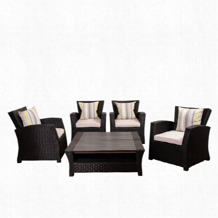 Internationalh Om Atlantic 6 Piece Oudoor Sofa Set