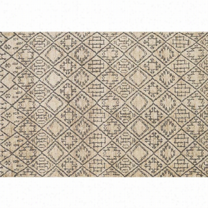 Loloi Sahara 2'  X 3' Hand Knotted Jute Rug In Sa Nd