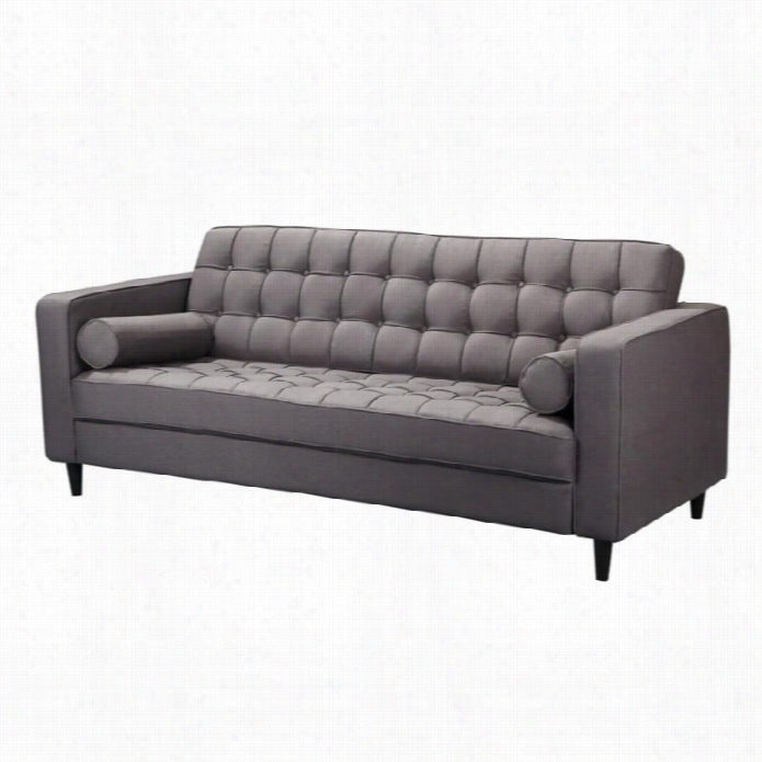 Moe's Romanno Sofa In Dark Hoary