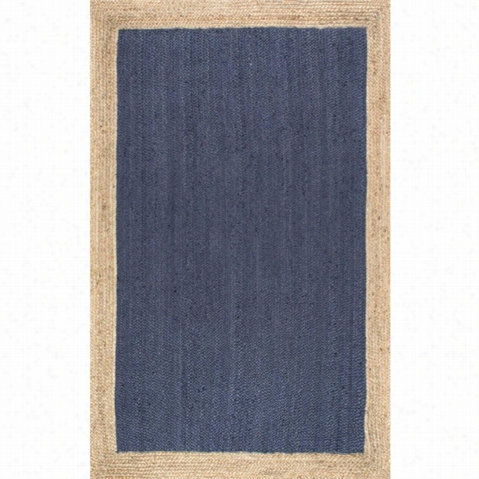 Nulook 6' X 9' Hand Woven Eleonora Rug In Blue