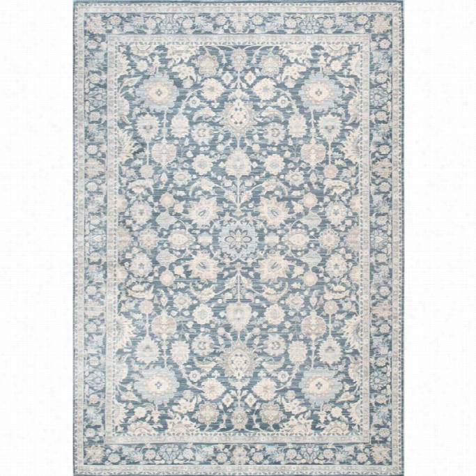 Nuloom 7' 10 X 10' 10 Machine Mzde Shiloh Rug In Dark Blue