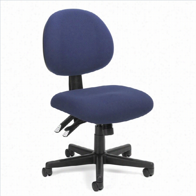 Ofm 4-hour Computer Task Office Chair In Blue