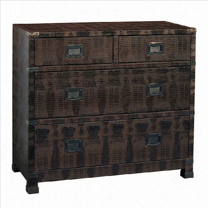 Pulwski 4 Drawer Accent Chest Inn Bronze