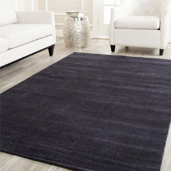 Safavieh Himalaya Black Shag Rug - 9' X 12'