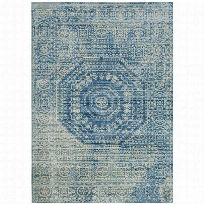 Safavieh Valencia Blue Traditional Rug - 3' X 5'